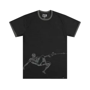 Spider-Man Web Slinging Charcoal Tee