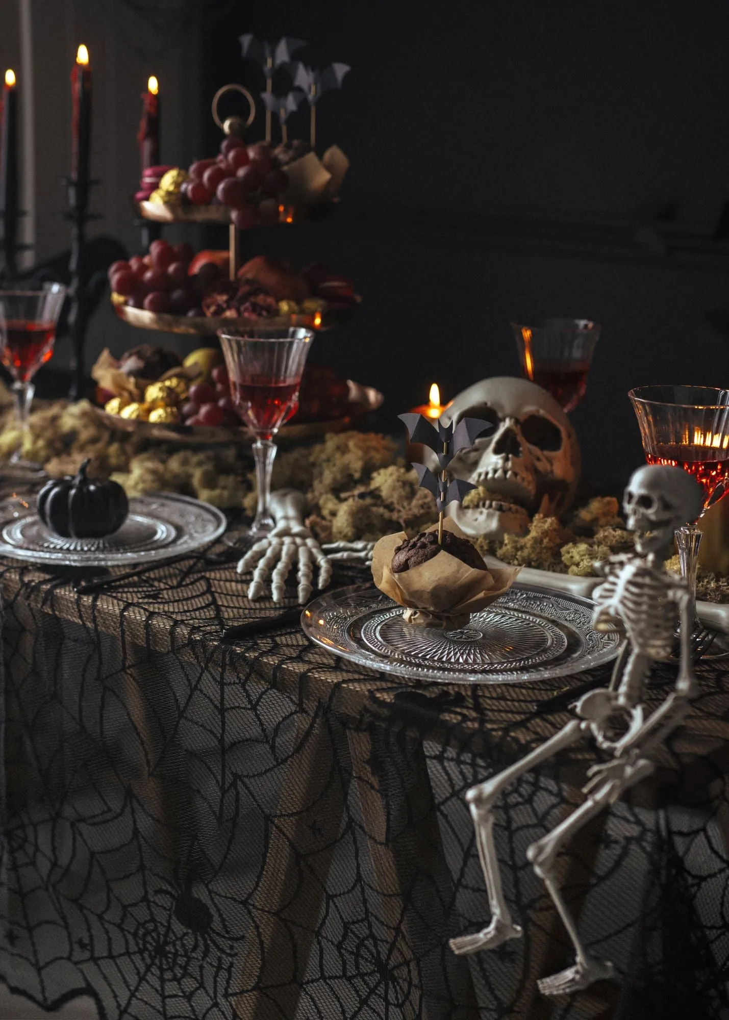 Spider Web Tablecloth