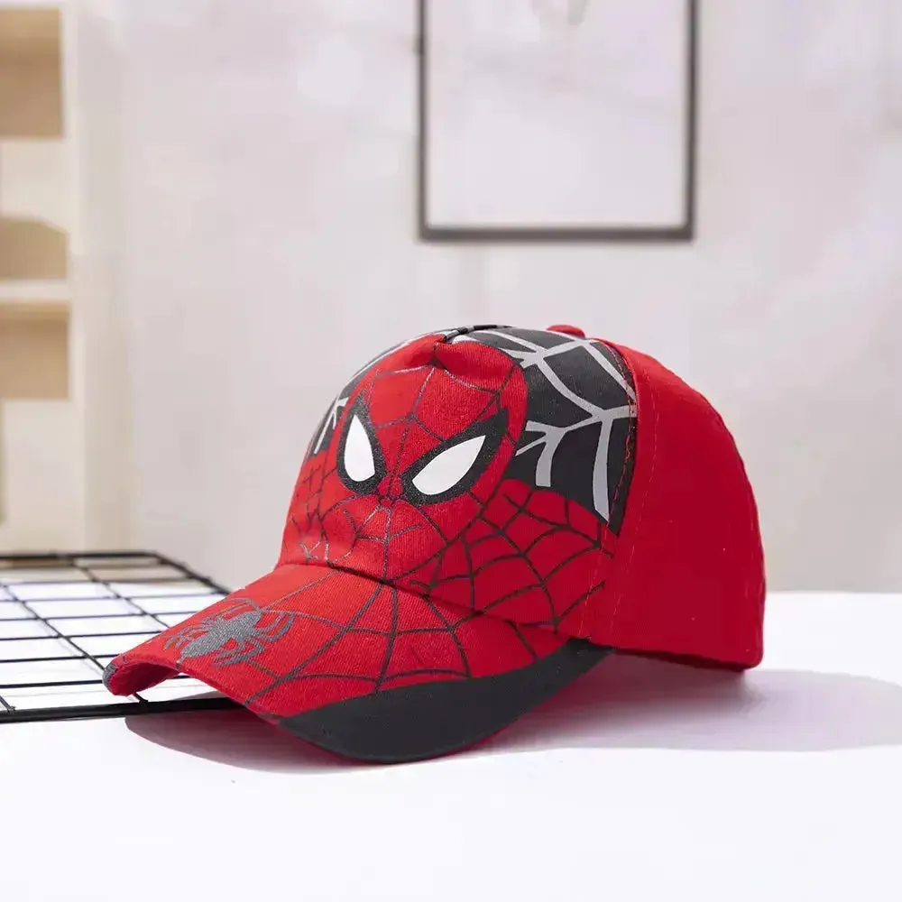 Spiderman Themed Kids Cap