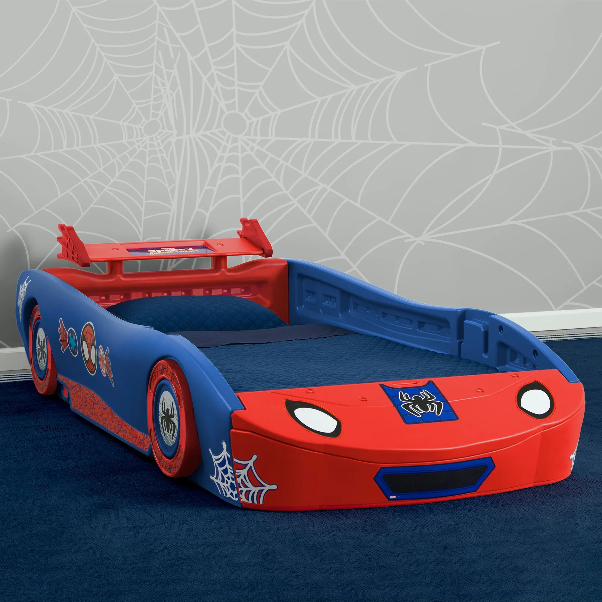 Spidey and His Amazing Friends Web Crawler Race Car Twin Bed