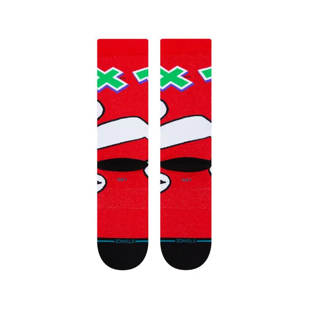 Stance Trix Socks-Red