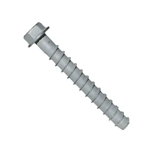 Titen HD® 3/8 in. x 6 in. Mechanically Galvanized Heavy-Duty Screw Anchor (50-Qty) (Pack of 100)