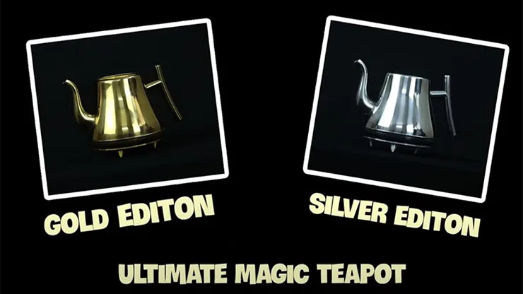 Ultimate Magic Teapot GOLD by 7 MAGIC