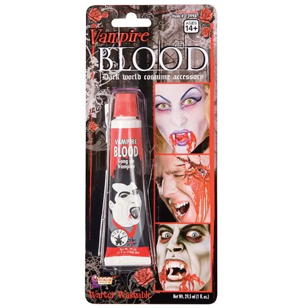 Washable Fake Makeup Blood Tube