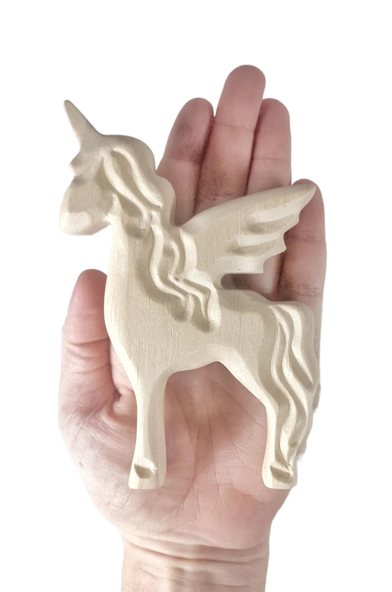 Wooden Alicorn / Pegasus / Flying Unicorn