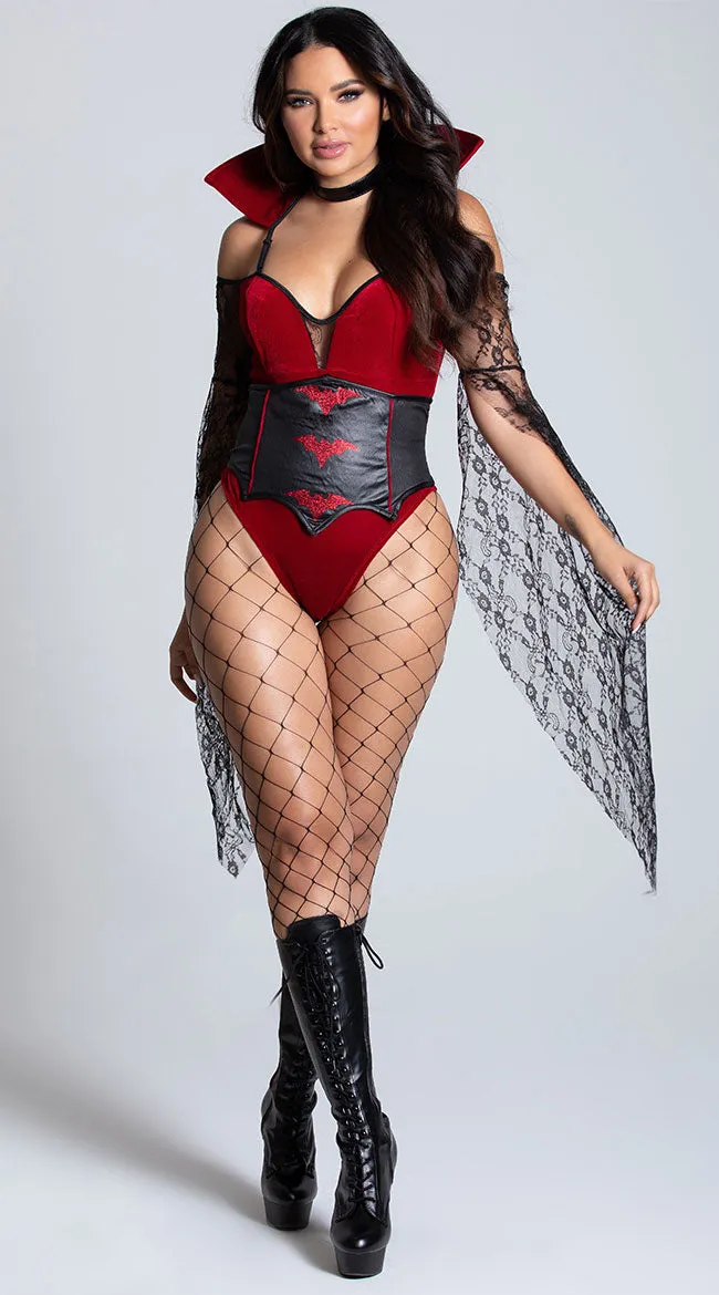 Yandy Scarlet Slayer Vampire Costume